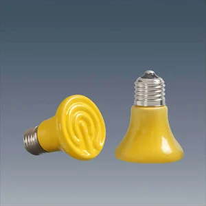 230V E27 Ceramic Halogen Ir Lights Heating Lamp 50W/100W/150W IP54 Rated No Animal/Pet Effect 1-Year Warranty 6000 Hours