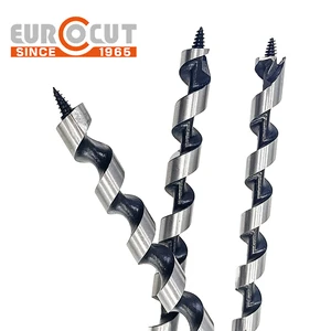 Long 6-40mm Hardened Perceuse Alloy Steel Ship Auger Drill Bit for Wood Drilling