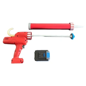 20V Battery Electric Caulking Gun 300ml-600ml Cartridge and Sausage Sealant Power Caulking Guns with 2pcs Lithium Batteries