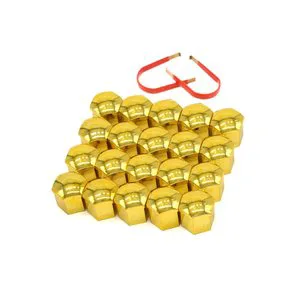 Auto Screw Cap 17mm Wheel Bolt Caps Chrome Wheel Lug Nut Cover Wheel Nut Cap