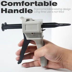 100ml 1 1 Dual Component Manual AB Epoxy Glue Gun Ergonomic Caulking Gun Adhesive Dispenser for Industrial Repair