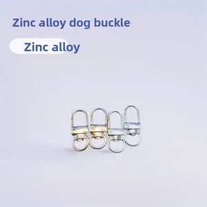 2023 Zinc Alloy Snap-Lock Dog Clasp Hook Luggage Hardware 3-Prong Door Latch-Modern Art Design China Origin Ready-Stock