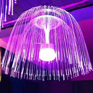 Large Star Projection Fiber Optic Lamp-Warm White Ceiling Light with 1000+ Fiber Ends IP65 Rated Plastic Optic Fiber