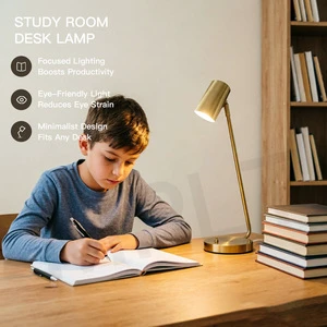 Designer Rotatable Iron Table Lamp For Bedroom Bedside Study Desk Living Room Side Table Warm Atmosphere
