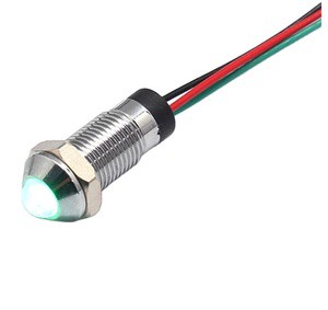8MM Red Green two color LED indicator light
