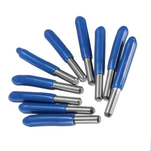 10pcs 3.175mm Carbide PCB Engraving Bits Drill Bits 20 Degree 0.1~0.8mm for Wood Router