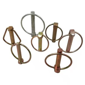 High Quality Steel 28mm 32mm 36mm 40mm 45mm 50mm Length Custom Linch O-Type Safety Lock Pin