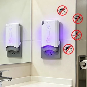 UV LED Light Flying Insect Trap Indoor Bug Zapper Plastic Reliable Mosquito Fly Catcher Gnats Fruit Flies Houseflies