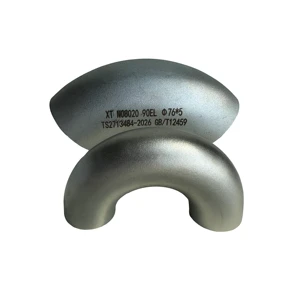 Customized Stainless Steel 304 2 Inch Butt Welded Elbow Pipe Fittings for Industrial Use ANSI ASME GOST Standards