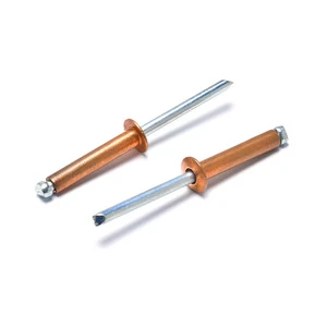 In Stock Fast Shipping Rivet Manufacturer 4.8mm 4mm 3mm Aluminium Blind Rivet Red Copper Pop Rivets