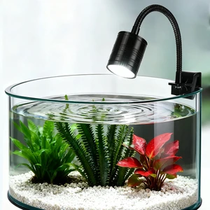Liweida Full Spectrum 5W/7W Indoor LED Aquarium Lamp Fish Tank Marine 3000K 4000K 6000K White Light Single Color IP33 Ra90 40