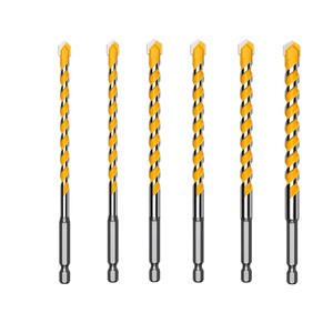 Extra Long Multifunctional Ultimate Drill Bits for Wood Tile Steel Concrete Brick Drilling Multipurpose Use