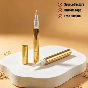 High Quality 3ml 5ml Gold Pink Black White Clear Private Label Nail Cuticle Oil Pen With Logo Organic Oil Cuticle