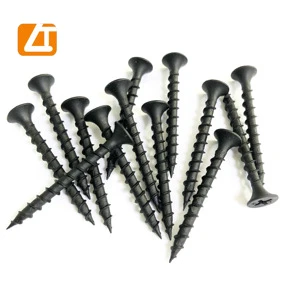 High Quality Bugle Head Coarse Thread Drywall Screws Black Phosphate