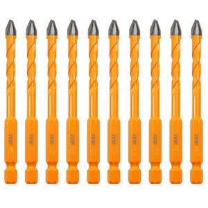 Factory Sales 6mm Masonry Concrete Drill Bit Heavy-Duty Masonry Drill Bits for Concrete, Brick, Tile, Cement, Carbide Tip