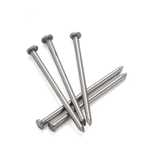 Manufacturer Price All Sizes Common Iron Nails Smooth Shank Zinc-Flake Coated Diamond Point Industrial Grade