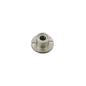 Custom Stainless Steel SS304 316 Flanged Threaded Bushing CNC Machined Turning Base Nut for Industrial Assembly
