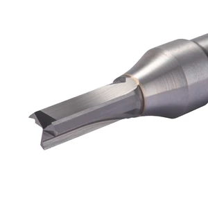 High Precision CNC Compression Milling Cutter Straight Router Bit TCT Carbide AlTin Coated 3 Flutes ODM/OEM Wood End Mill