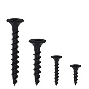 Gypsum Plasterboard Black Phosphate Bugle Head Sheetrock Drywall Screw for Gypsum Board Nails Self Tapping Screws