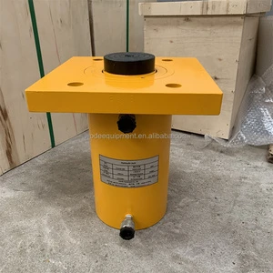 100t 150t 200t 250tons 300 Ton 350 Tons Double Acting Flange Lifting Cylinder Hydraulic Jack Construction Jacks