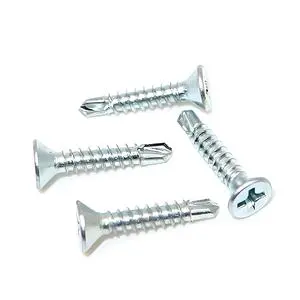 Phillips Countersunk Head Self Tapping Screw Zinc Plated Carbon Steel Wood Self-tapping Fastener