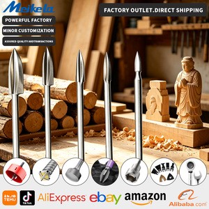 5PCS/SET 3mm Shank Carbide Steel Twist Drill Bits for Wood Drilling & Engraving Drilling Tool
