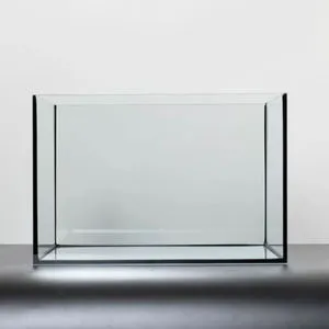 Customized Ultra Clear Glass Aquarium Tank Custom Size Desktop For Commercial Cafe