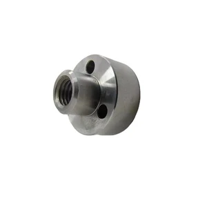 Corrosion-Resistant Alloy Steel Flanged Threaded Bushing CNC Machined Drilling Precision Mechanical Assembly Part