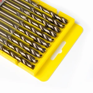 Quick-Fit Cross Type Diamond Tungsten Carbide Alloy Core Drill Bits Set Masonry Concrete 4/5/6/8/10/12mm Shank Ni-Finished Model