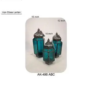 Decorative Iron Lanterns for Home Decoration Easter Valentine's Day Celebrations-Durable Handmade Design