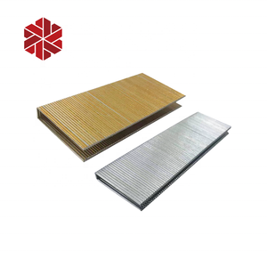 Electro Galvanized Iron Code Nail N17 N19 N21 1013J 10J Series 20Ga F30 Colors U-Type Staples Pin