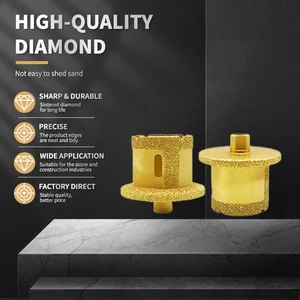 New Design Vacuum Brazed Diamond M10 Metal Drilling Sink Hole Opener Core Bit Countersink Cutter for Tile Marble Granite