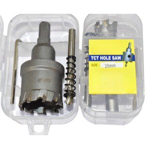 Factory Wholesale Tungsten Carbide Drill Bits 12-200mm TCT Hole Saw For Metal Stainless Steel & Aluminium