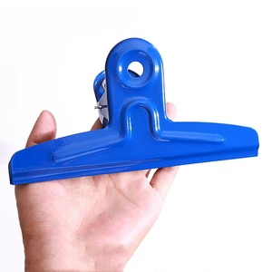 Large 20cm 30cm Metal Iron Clamp Data Storage Bill Binding Clip Strong Seal Office