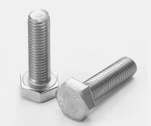 Fastener Factory Direct Sales Low Price High Quality Plain Stainless Steel Hex Bolts Class 4.8 6.8 for Construction Industry