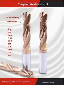 60HRC Solid Alloy Carbide Drill Bit Carbide Drilling High-Speed Bit Tools Twist Drill Bits Set for Stainless Steel
