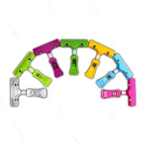 Hookei Hot-selling POP Clips For Supermarket Sign Price Tag Hold ABS+Metal Eco-Friendly Display Clips
