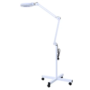 Standing Floor Magnifying Lamp High-power Physiotherapy Heater Light for Skin Red Infrared Light