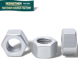 Grade 8.8/10.9/12.9 Carbon Steel Hex Nuts Custom M12/M18 DIN934 M3/M4/M5/M6/M8/M12 Dacromet Hexagon Nuts Grade 8.8/10.9/12.9