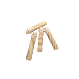 High Quality Material White Quick Fastener Customized Plastic Screws Fasteners Bolts Nuts Other Fasteners