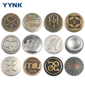 23 Years Profession Factory Wholesale Custom Various Design Pocket Button Nickel Free Plating Metal Jeans Rivet for Pants Jacket