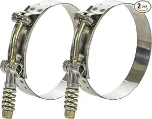 304 Stainless Steel Heavy Duty T Bolt Clamp