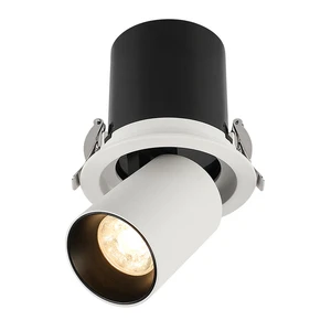 Ceiling Recessed COB LED Antiglare Downlight 7W-35W Spotlight with CRI 95 for Hotel Project