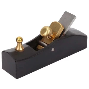 European Hand Push Planer Ebony Small Gloss Planer 80mm Woodworking Planer Manual Woodworking Tool