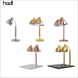 Modern 250W Buffet Food Warming Lamp Stainless Steel Heat Preservation Light for Kitchen Use by Hotel Catering Suppliers