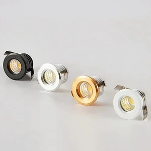 Customizable Ceiling Showcase Loft Decorations Mini Spot Light Downlight COB 3W LED Wine Cabinet Lamp 110V 220V Indoor Spotlight