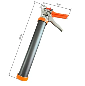 Customizable Color Ergonomic Labor-Saving Grip Caulking Gun with Steel Body and Non-Slip Handle Made in China