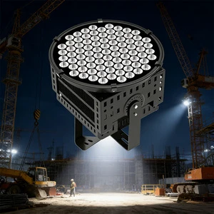 Outdoor Projection Light 1000W High Power 150LM/W 5 Degree Beam For Building Facades And Industrial Zone Flood Lighting Light
