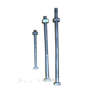 Power Accessories Factory Supply Square Head Bolts Durable Fastening Have Large, Flat Sides Grade 5&8.8 with All Customer Size