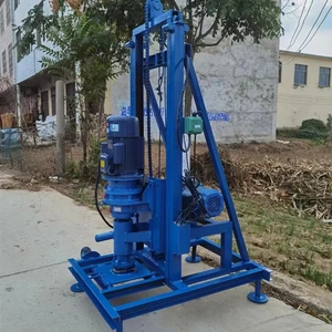 Jiezhuo Diesel 4KW Portable Core Drilling Rig/Rotary Drilling Rig/Borehole Drilling Machine with Max 100m Depth Pump & Motor